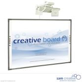 Creative Board Stylus 78" montage mural une face