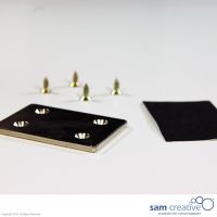 Bloc magnétique pour suspension tableau (2 pcs)