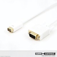 Câble Mini DVI vers VGA, 1m, m/m