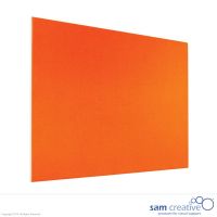 Tableau sans cadre : Orange vif 100x150 cm (W)