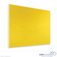 Tableau sans cadre : Jaune canari 60x90 cm (W)