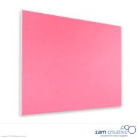 Tableau sans cadre : Rose bonbon 45x60 cm (W)