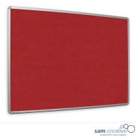 Tableau d’affichage Pro rouge rubis 120x240 cm