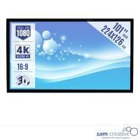 Ecran projection cinéma 4K UHD 16:9 101" 224x126cm