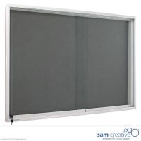 Tableau d'affichage vitrine 67x127 cm