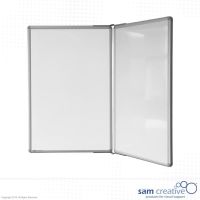 Tableau blanc Pro émaillé diptyque 60x45 cm
