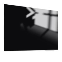 Tableau verre Elegance noir magnétique 100x200 cm