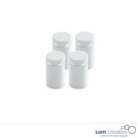 Kit d'installation blanc tableaux en verre (set 4)