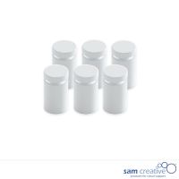 Kit d'installation blanc tableaux en verre (set 6)