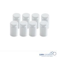 Kit d'installation blanc tableaux en verre (set 8)