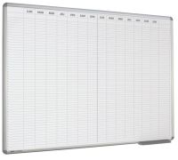 Tableau blanc 2 semaines Lun-Dim 120x180 cm