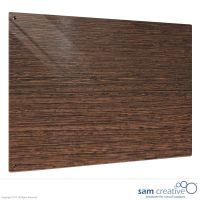 Tableau Ambiance Bois sombre 60x120 cm