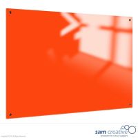 Tableau verre Solid orange vif 100x180 cm