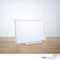 Tableau de bureau blanc 15x21 cm