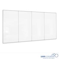 Tableau blanc mural Pro 4-panneaux 200x480 cm