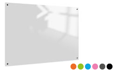 TABLEAU BLANC DOUBLE FACE MAGNETIQUE 90X120 MURAL - Talos