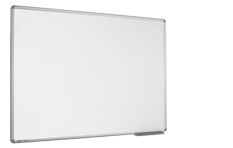 VIZ-PRO Grand tableau blanc effaçable à sec / tableau blanc